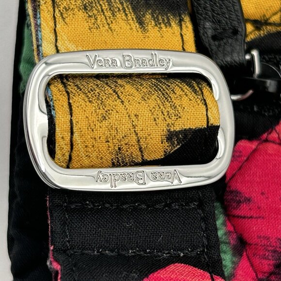 VERA BRADLEY Havana Rose Crossbody Bag Floral Multicolor Adjustable Strap - Picture 8 of 14